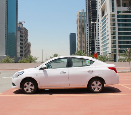 Rent Nissan Sunnyabc 2020 in Abu Dhabi